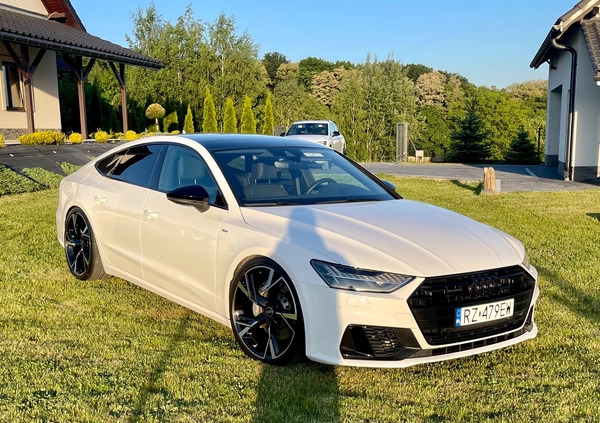 Audi A7 cena 219500 przebieg: 59878, rok produkcji 2019 z Rzeszów małe 137